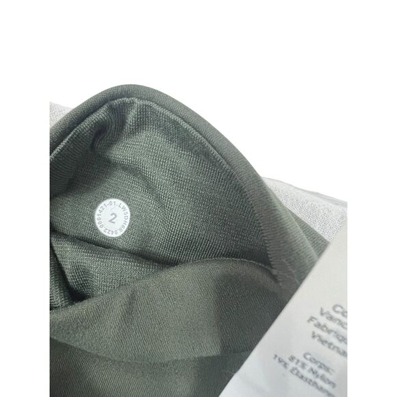 Lululemon Joggers Align High-Rise Full Length Army Green Size 2 NWOT Pants - Picture 11 of 11
